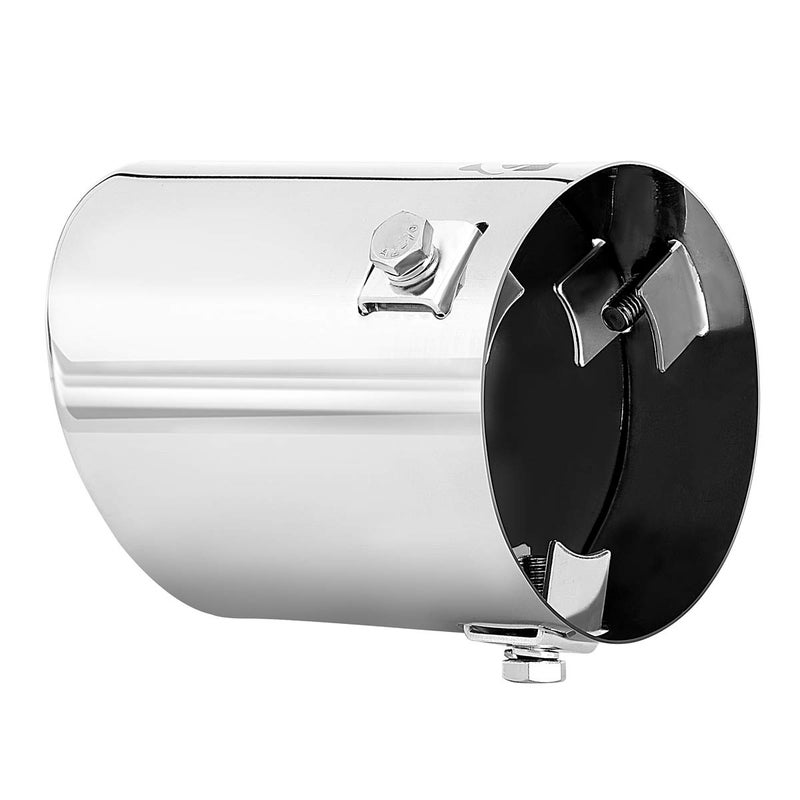 Tritrust Exhaust tip - to Fit 1.75 to 2.5 Inch Exhaust Tail Pipe Diameter- Stainless Steel to give Chrome Effect - Car Muffler Tips - Image 3